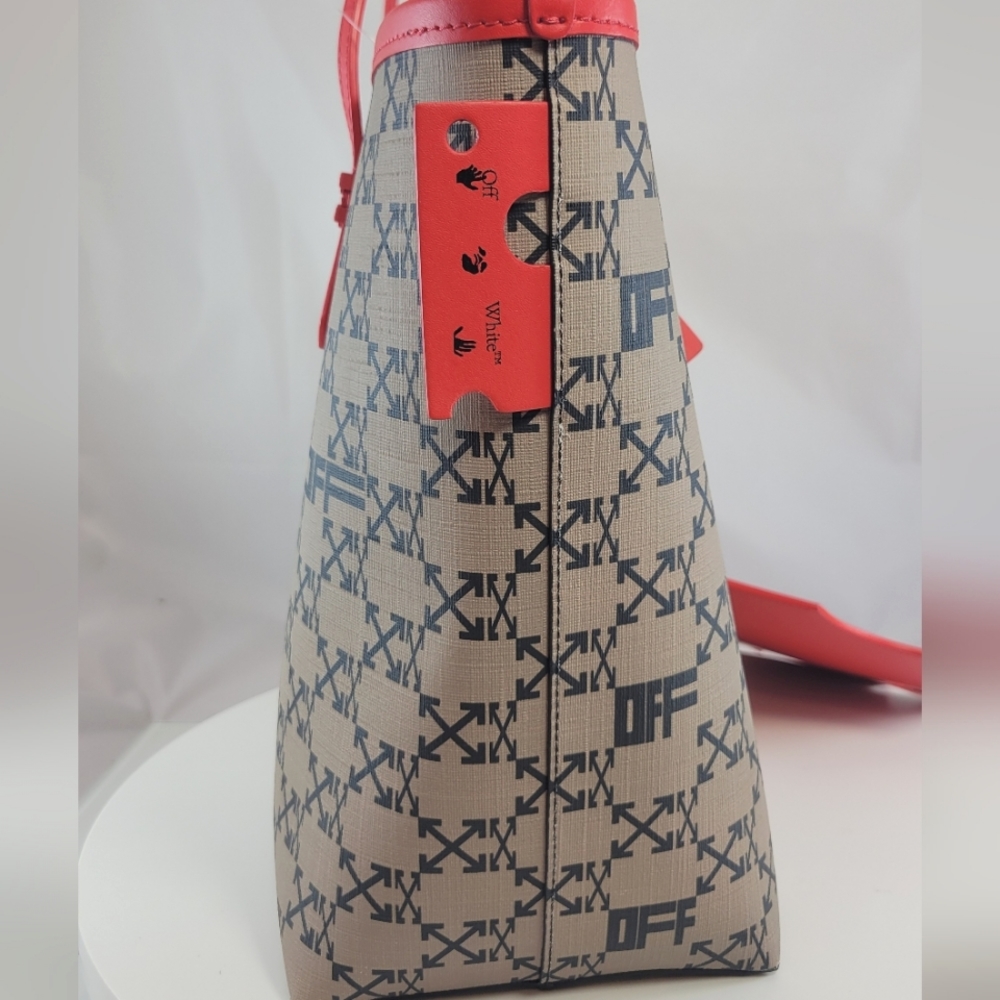 NEW! Off-White Day-Off 33 Monogram Arrows Logo Print Tote - Picture 14 of 17